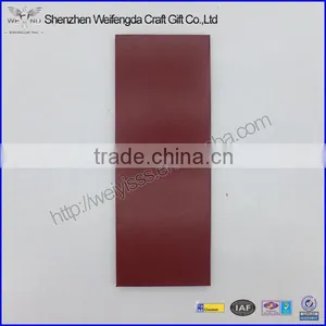 Tri-folding 4.5*11'' PU Leather Drink Menu Folder thumbnail-2