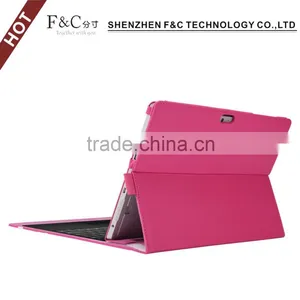 2015 PU Leather Folio Stand Cover for Microsoft Surface Pro 4 Case 12.3 Inch thumbnail-6