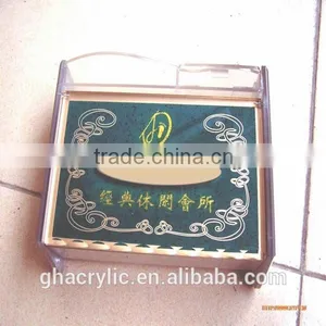 GH-RZ564 Acrylic Tissue Box ,customized Acrylic Tissue Box Cover thumbnail-4