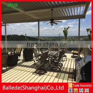 Outdoor/external Aluminum Motorized Roof Louvers thumbnail-1