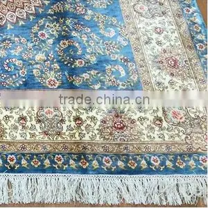 Zhenping Silk Hand Knotted Persian Rug/Silk Carpet For Home, Hotel,Villa Use thumbnail-3