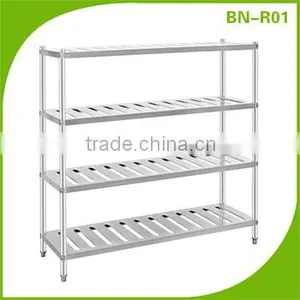 Commercial Stainless Steel Kitchen Shelf Rack/Cheap Price Kitchen Storage Rack BN-R05 thumbnail-2