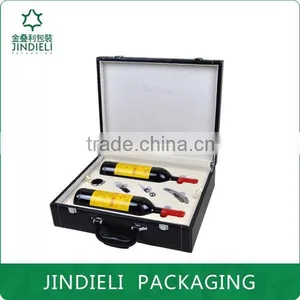 2 Bottle Wine Box With Accessories in Factory Price Quality Choice thumbnail-1