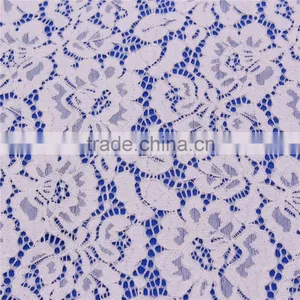 French Jacquard Beautiful Cotton Knit Fabric for Evening Dress thumbnail-4