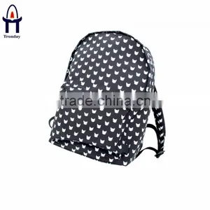 2015 Hot Heat Transfer Printing Canvas School Backpack thumbnail-2