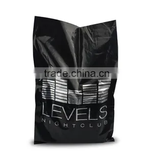 Shock Resistant PE Black Garbage Packing Bag , Rubbish Bag With Custom Logo thumbnail-2