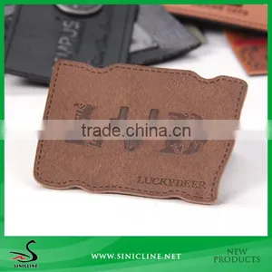 Sinicline Custom Design Garment Main Leather Label for Clothing thumbnail-1