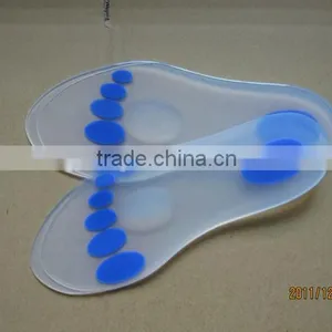 Magnet Therapy Transparent Comfortable Silicone Insoles Good Quality thumbnail-2