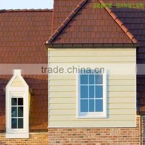 Multicolored Wood Grain Surface Fiber Cement Siding External Wall thumbnail-2