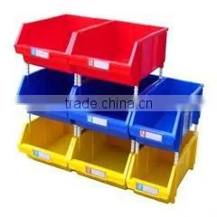 Industrial Plastic Storage Bin for Warehouse System thumbnail-1