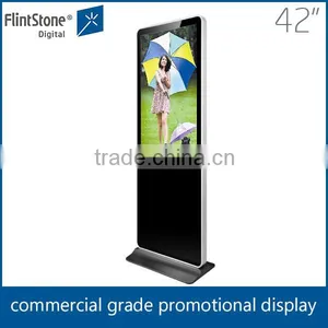 Flint Stone Floor 42" Lcd ad Player/retail Kiosk for Sale,/large Advertising Lcd Player thumbnail-1