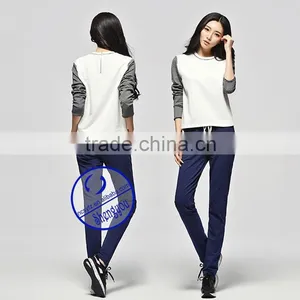2015 Custom Cheap Wholesale Women Blank Jogger Sweatpants thumbnail-3