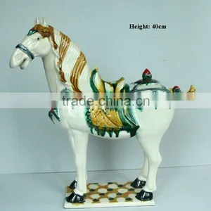 Household Tri-colored Pottery Decoration thumbnail-1
