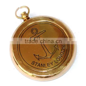 Brass Locket Compass -Gift Compass - Pocket Compass 13498 thumbnail-4
