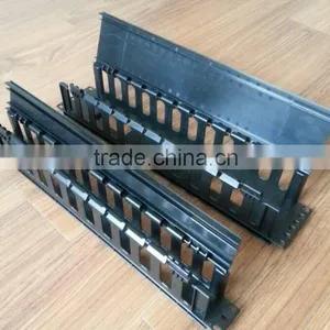 1U ABS Plastic Cable Management thumbnail-5