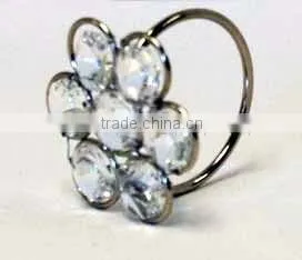 Crystal Napkin Ring for Table Decoration, Beaded Napkin Ring, Crystal Napkin Ring thumbnail-1
