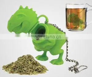 Hot Sell Dinosaur Silicone Tea Infuser thumbnail-1