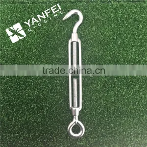 Stainless Steel European Type Hook & Eye Turnbuckle thumbnail-2