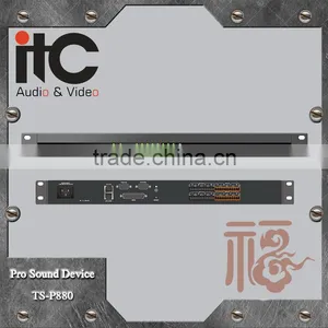 ITC TS-P880D DANTE Network Having 8x8 Audio Matrixs Digital Sound Processor DSP thumbnail-3