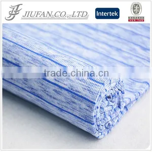 South Cotton Dress Material of Cotton Stripe Fabric and 2x2 Rib Knit Fabric thumbnail-1
