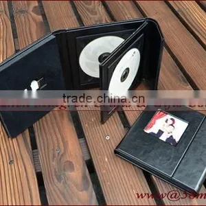 Wedding Leather Fabric Linen DVD CD Case Box Album thumbnail-2