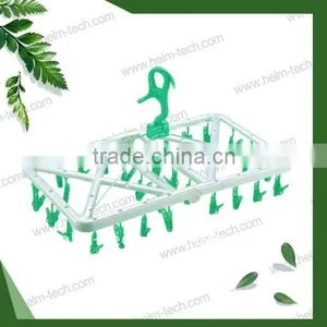 Folding Clothes Plastic Hanger-HMT3092 thumbnail-1