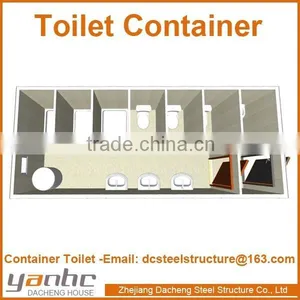 Prefabricated Shipping Modern Modular Sanitary Container With Bathroom,Toilet,Basin, thumbnail-3