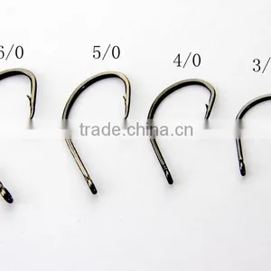 Sport Circle Hook High Carbon Steel 6/0 500pcs/bag thumbnail-3