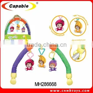 Plush Baby Rattle Toys Baby Bedside Bell for Sale thumbnail-3