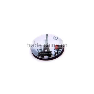 Round Crystal Glass Picture Fridge Magnet Sheet thumbnail-2