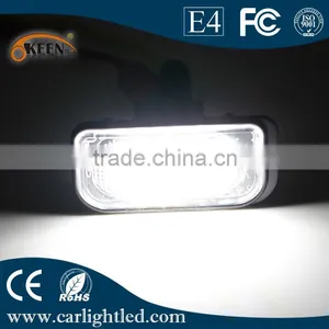 2016 Hot Sell DC12V-30V License Plate Led Directly Replacement Led License Plate Lamp Truck for B Enz thumbnail-2
