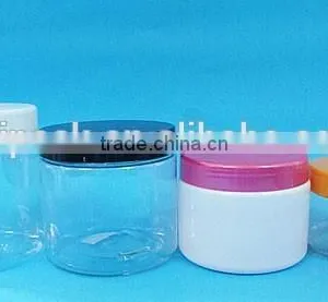 Plastic Cosmetic Cream Jar, Jar Container, PET Clear Jar thumbnail-1