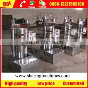 High Oil-pressing Ratio Hydraulic Almond Oil Extraction Machine for Sale thumbnail-1