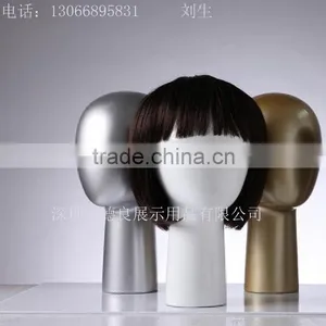 Blue Display Mannequin Heads Store Sell Mannequin Head Hat Display Rack thumbnail-4