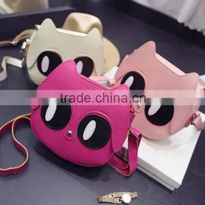 2016 New Design Coin Wallet Cute Design Change Wallet Big Eye Cat Wallet thumbnail-3