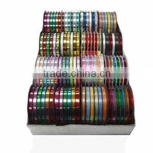 HOT SALE! 16 Rolls 6 Channels Glossy Poly Curly Ribbon Roll, PP Curling Ribbon Spool thumbnail-1