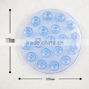 Multi Purpose PVC Round Magic Double Side Vacuum Air Sucker thumbnail-4