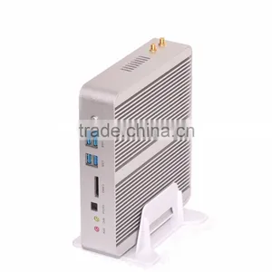 Cheap Desktop I5 Mini Computer With Intel Celeron i5 4258U 2.4GHZ Turo2.9G 12V Windows WiFi HDMI VGA HD 4K Resolution USB thumbnail-2
