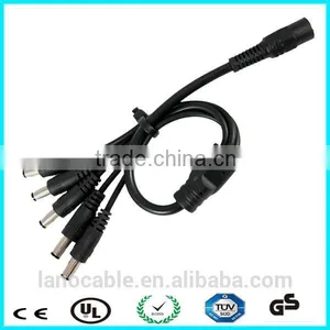 0.4M 5.5mm2.1mm 1 to 5 Cctv dc Power Cable thumbnail-1