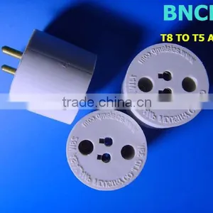 Hot Sales T8 to T5 Base LED Light Bulb Lamp Adapter Holder Socket Converter 28W thumbnail-1
