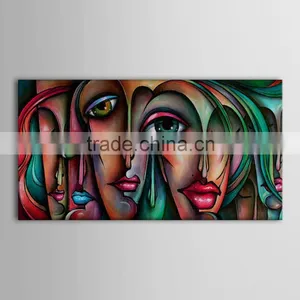 Modern Handmade Abstract Art Painting for Living Room thumbnail-1