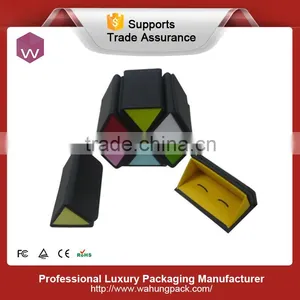 Fashionable Paper Cufflink Box, Wholesale Colorful Box for Cufflink thumbnail-1