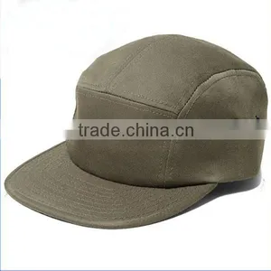 Promotional Flat Brim Plian 5 Panel Cap thumbnail-3