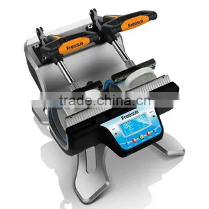 High Quality Mini Automatic Double Station Mug Heat Press Machine, 3d Sublimation Heat Press Machine thumbnail-1