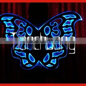 Full Color Led Angel Wing/lighted Angel Wings for Stage Show/light up Fairy Wings thumbnail-1