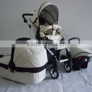 2015 Travlling Stroller 3 in 1 Wtih Big Carrycto and Carseat Fit for Your Baby Travelling,pass En1888 Cert Wtih 3 Position Seat thumbnail-2