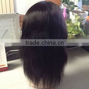 Full Lace Wig for White Women Human Hair Indian Long Hair Wig White Human Hair Wig thumbnail-4