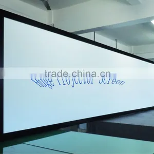 2015 Promotion Supper Wall Screen Fixed Frame Projection Screen/projector Screen thumbnail-1