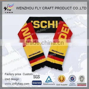 Football Fan Scarf Football Fan Woven Football Scarf thumbnail-4