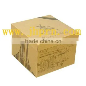 Eco Friendly Kraft Paper Food Box for Cupcake thumbnail-1